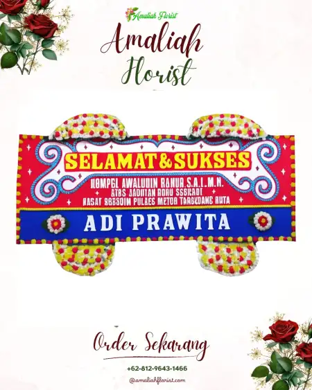 Papan Bunga Ucapan Selamat Purba Tua