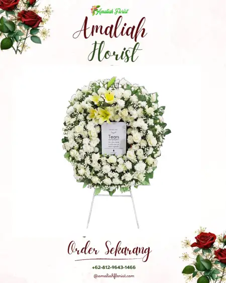 Krans Bunga Duka Purba Tua